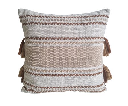 Capa de Almofada Roma Café Com Leite e Chocolate | Westwing