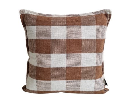 Capa de Almofada Chess Chocolate | Westwing