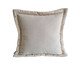 Capa de Almofada Borda Liana Cru, beige | WestwingNow