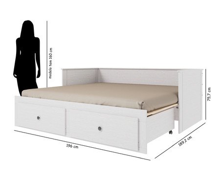 Cama Palino Branco | Westwing
