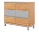 Cômoda Square Cinza - 6 Gavetas, brown | WestwingNow