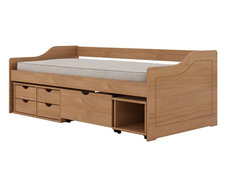 Sofá-Cama Floro Amêndoa | Westwing