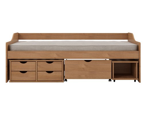 Sofá-Cama Floro Amêndoa, brown | WestwingNow