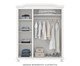 Guarda-Roupa Bastian, white | WestwingNow
