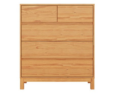 Cômoda Square - 5 Gavetas | Westwing