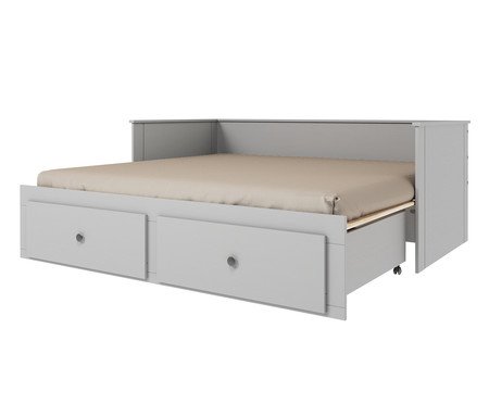 Cama Palino Cinza | Westwing