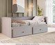 Cama Palino Cinza, grey | WestwingNow