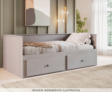 Cama Palino Cinza | Westwing