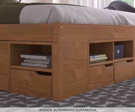Cama Charme Amêndoa | Westwing