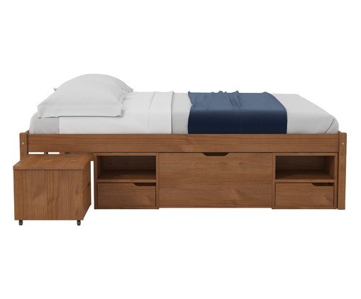 Cama Charme Amêndoa, brown | WestwingNow