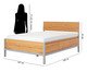 Cama Square Cinza, brown | WestwingNow