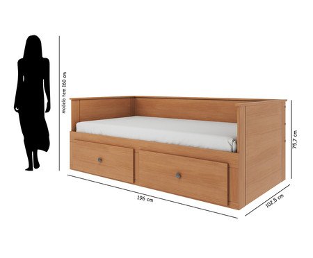 Cama Palino Amêndoa | Westwing