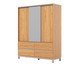 Guarda-Roupa Square Cinza, brown | WestwingNow