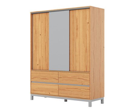 Guarda-Roupa Square Cinza | Westwing