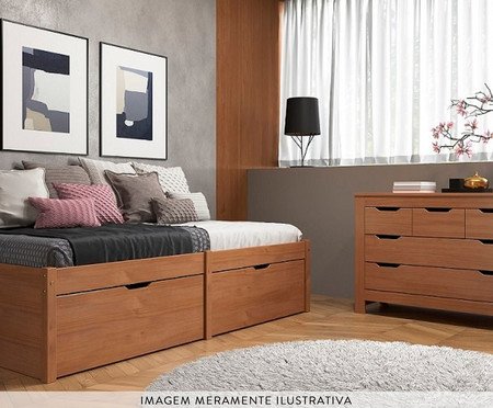 Cama Beauty Amêndoa | Westwing