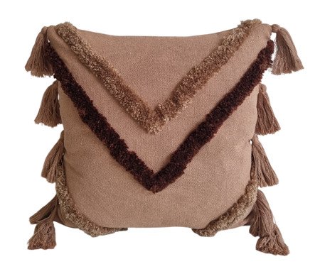 Capa de Almofada Bordada Camelia Mousse | Westwing