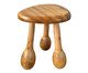 Mesa e Banco Pata Série Brisa, wood pattern | WestwingNow