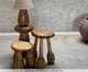 Mesa e Banco Pata Série Brisa, wood pattern | WestwingNow