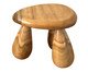 Mesa e Banco Goda Série Brisa, wood pattern | WestwingNow