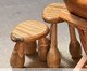 Mesa e Banco Goda Série Brisa, wood pattern | WestwingNow