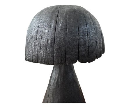 Luminária de Mesa Série Cogumelo Preto | Westwing