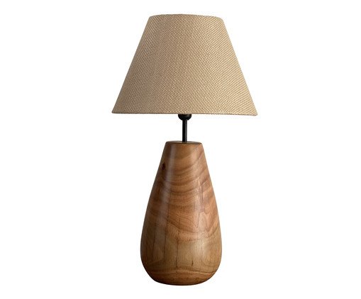 Abajur Godinha Série Brisa, wood pattern | WestwingNow