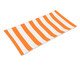 Prato Retangular Listrado Laranja, orange | WestwingNow