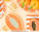 Prato Retangular Listrado Laranja, orange | WestwingNow