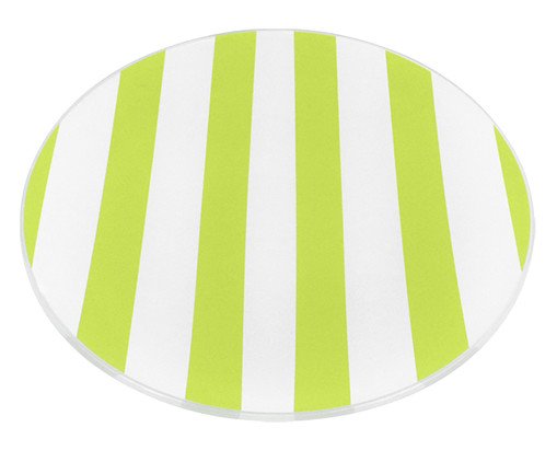 Prato Raso RED Verde Listrado - 20 cm, green | WestwingNow