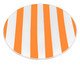 Prato Raso RED Laranja Listrado - 20 cm, orange | WestwingNow