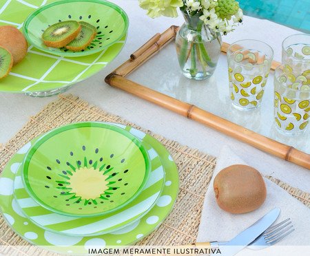 Prato Fundo Kiwi - 18 cm | Westwing