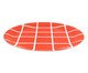 Prato Raso Square Vermelho - 29 cm, red | WestwingNow