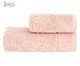 Jogo de Toalhas Garden Air Rosa Claro - 2 Pçs, pink | WestwingNow
