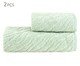 Jogo de Toalhas Zebra Air Verde Menta Claro - 2 Pçs, green | WestwingNow