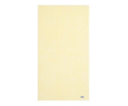 Jogo de Toalha Poás Air Amarelo e Off-White - 5 Pçs | Westwing