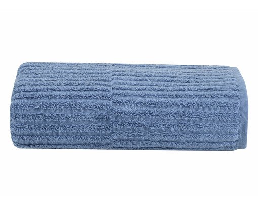 Toalha de Banho Listras Air Azul Escuro, blue | WestwingNow