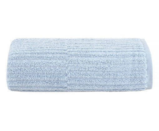 Toalha de Banho Listras Air Azul Claro, blue | WestwingNow