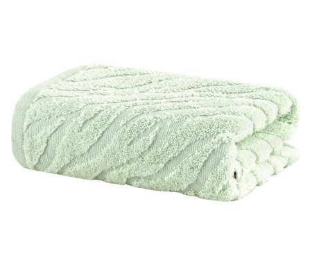Toalha de Rosto Zebra Air Verde Menta Claro | Westwing