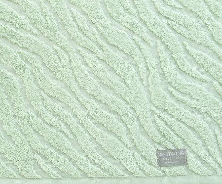 Toalha de Banho Zebra Air Verde Menta Claro | Westwing