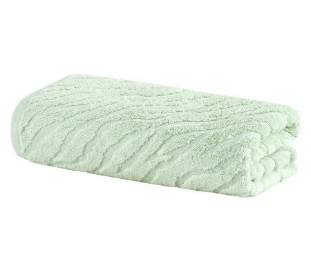 Toalha de Banho Zebra Air Verde Menta Claro | Westwing