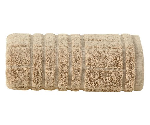 Toalha de Rosto Pastilha Air Bege Escuro, beige | WestwingNow