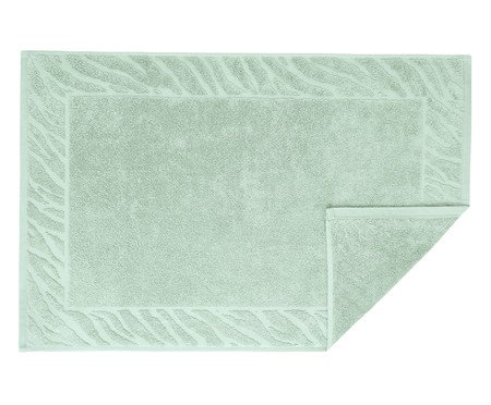 Toalha de Piso Zebra Verde Menta Escuro | Westwing