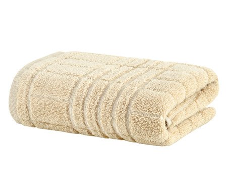 Toalha de Rosto Pastilha Air Bege Claro | Westwing