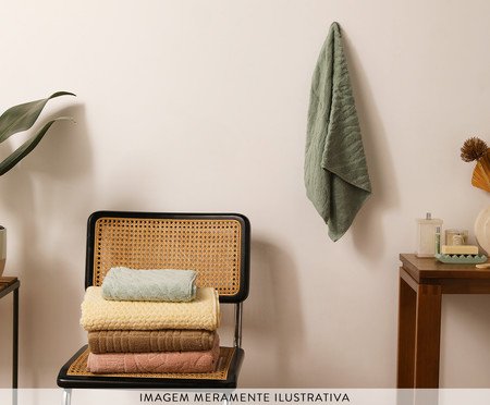 Toalha de Banho Poás Air Off-White | Westwing
