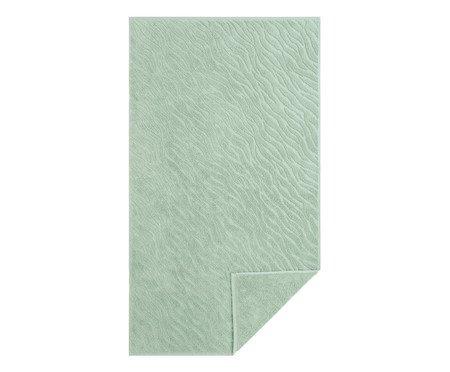 Toalha de Rosto Zebra Air Verde Menta Escuro | Westwing