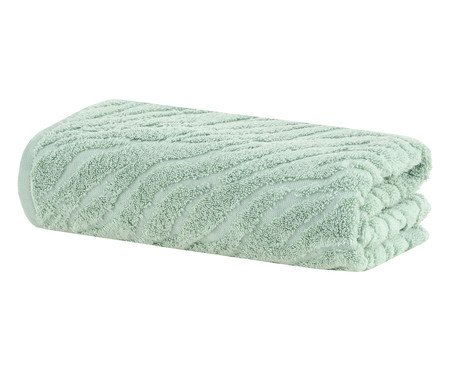 Toalha de Banho Zebra Air Verde Menta Escuro | Westwing