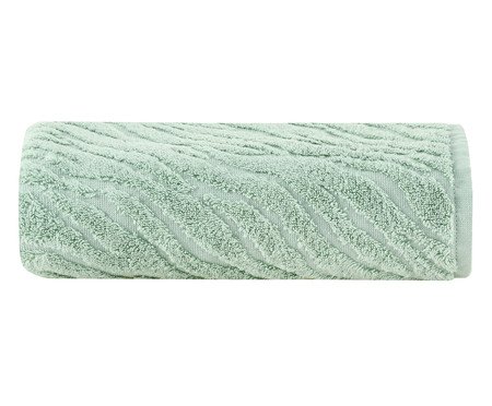 Toalha de Banho Zebra Air Verde Menta Escuro | Westwing