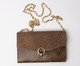 Bolsa Crossbody Quadrada de Couro Cacau, brown | WestwingNow