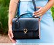 Bolsa em Couro Aquarela Preto, black | WestwingNow