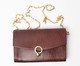 Bolsa Crossbody Quadrada de Couro Cherry, red | WestwingNow